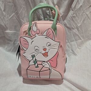 Loungefly Aristocats Pink and Mint Cat Backpack